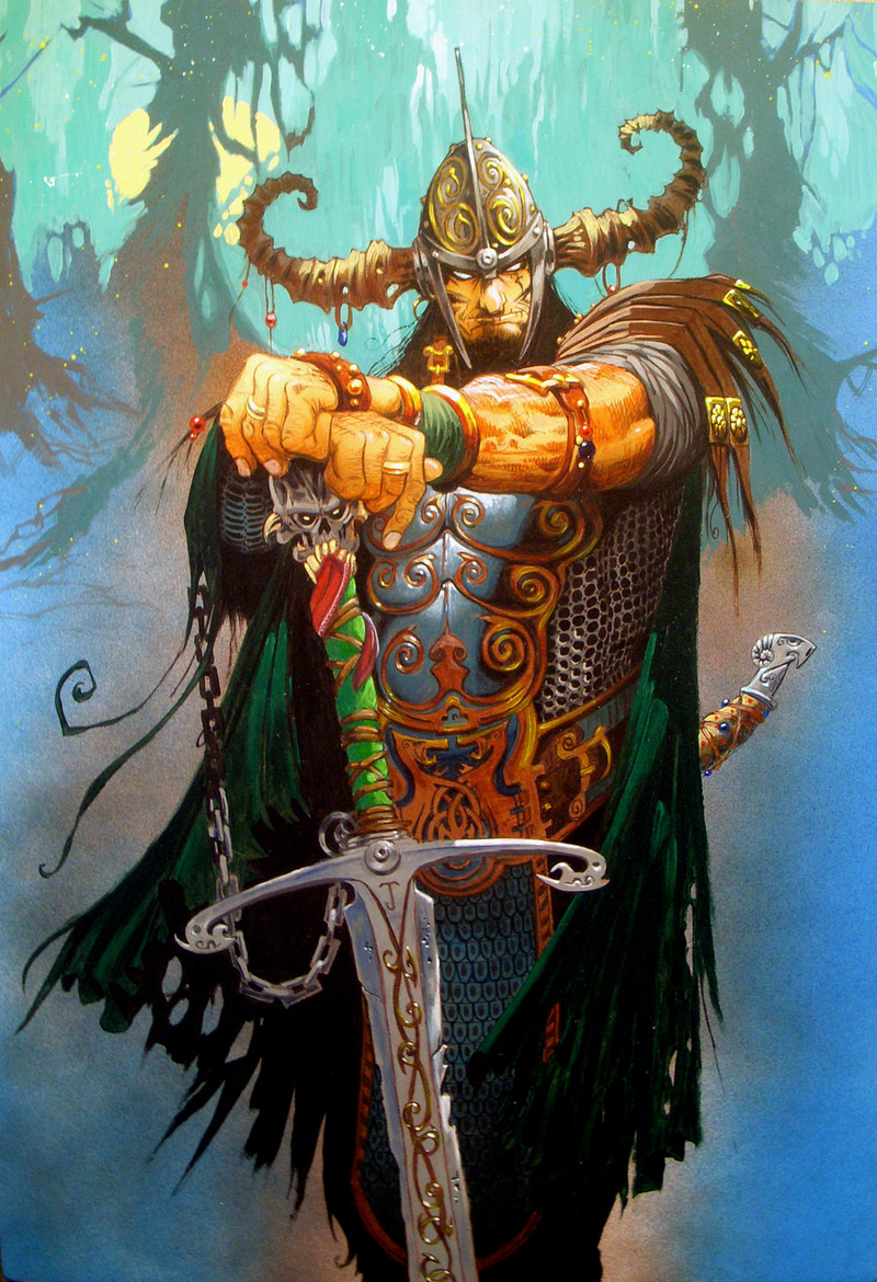 Illustration for article titled What is best in life? Epic Barbarian Art!
